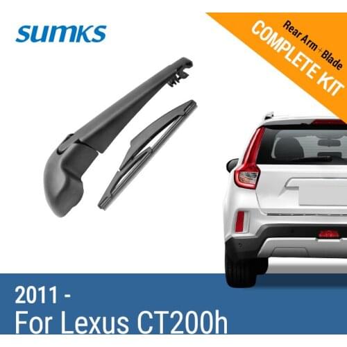 SUMKS Rear Wiper & Arm for Lexus CT200h 2011 2012 2013 2014 2015