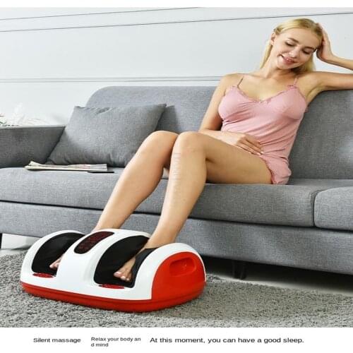 Electric 3D Shiatsu Heating Therapy Foot Massager Kneading Foot Care Machine Calf Leg Massager For Feet Health Care Vibrator