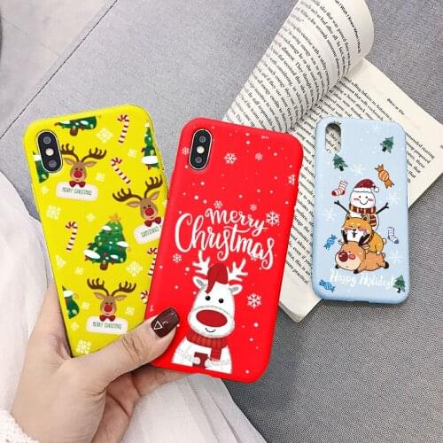 Cute Cartoon Soft Case For Huawei Y7a Y 6 Y 7 Y9 Prime 2019 Nova 5T Honor 10i Mate10 20 Lite Pro Christmas Gift TPU Matte Coque