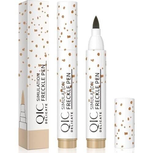NEW 1Pcs Natural Freckle Pen Soft Brown Long Lasting Waterproof Dot Spot Pen Create Most Effortless Sunkissed Face Makeup