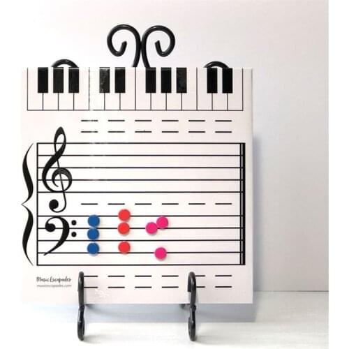 Creativity Magnetic Dry-Erase Board For Music Lessons Note Reading Music Classroom Piano Teacher Music Teacher Teaching