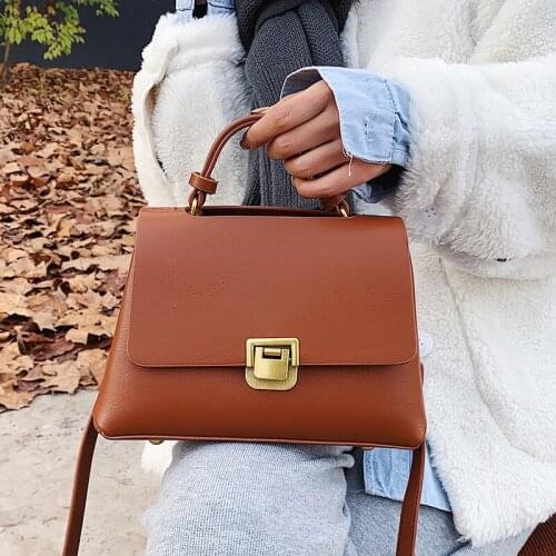 High Quality Women Pu Leather Handbags Fashion Ladies Small Shoulder Crossbody Bags for Women Casual Female Tote Messenger Bags