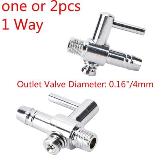 One Or 2pcs 1 Way Aquarium Air Pump Air Flow Distributor Splitter Pump Control Lever Switch Valve Tap Aquarium Accessories