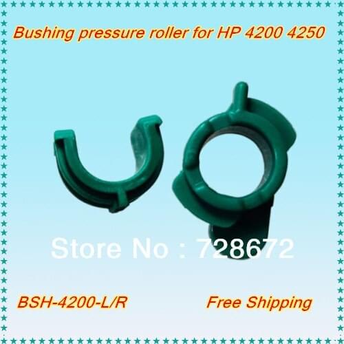 10sets/lot BSH-4200 Printer Spare Parts RC1-3361-000 RC1-3362-000 New Bushing Pressure Roller for HP 4250 4200 4350 Printer