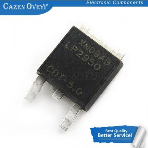 10pcs/lot LP2950CDT-5.0 LP2950CDT TO-252 In Stock