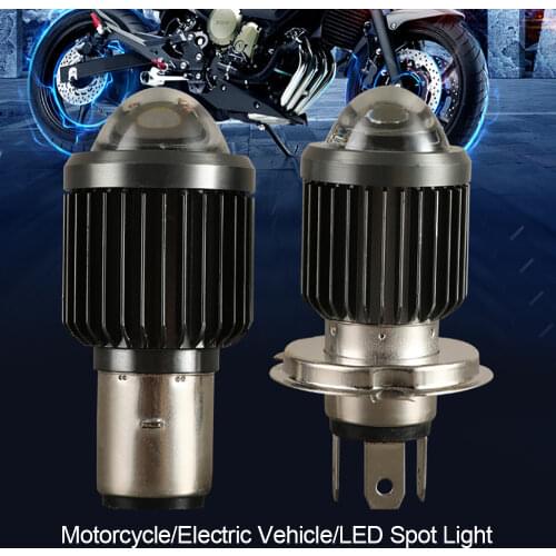 10000Lm H4 LED Moto H6 BA20D LED 9-80V Motorcycle Headlight Bulbs White Yellow Hi Lo Lamp Scooter Accessories Fog Lights