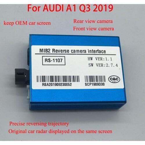 New HD Night Vision Rear Camera Reversing Car Video Adapter for AUDI A1 2019 Color Image