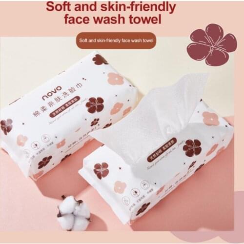 Cotton Soft Skin-friendly Facial Cleansing Towel Absorbent Strong Wet And Dry Dual-use Soft Skin-friendly Clean Cleansing Towel