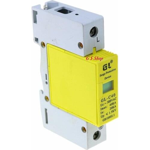 LG C40 1P 20KA~40KA D ~385VAC Lightning Surge Protectors Protective Device