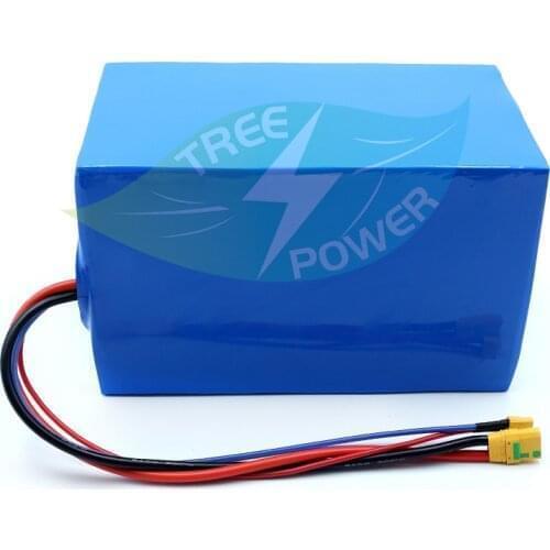 60v 30ah lithium ion battery 18650 BMS 16S li ion for 2000w 1500w for scooter e bike go cart Tricycle Motorcycle +5A charger