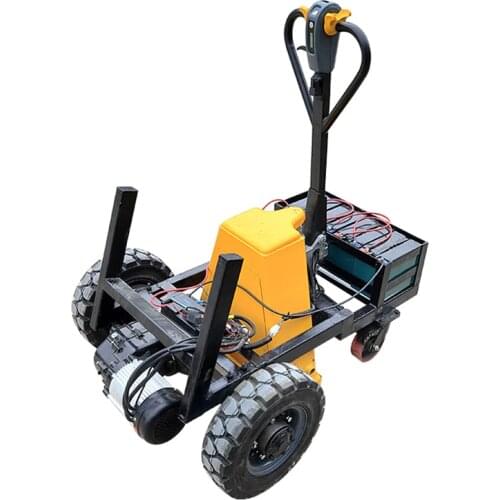 Electric tractor-trailer Upgrade Handlebar King 30-ton four-wheeled high-end trolley cargo handling calf