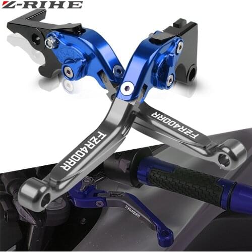 Motorcycle Adjustable Folding Extendable Brake Clutch Levers For YAMAHA FZR400 RR FZR400RR FZR 400RR 1991 1992 1993 1994 1995