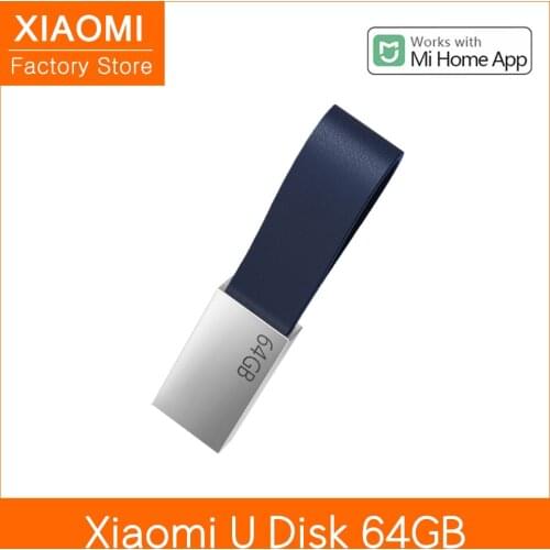 Newest Xiaomi U Disk 64GB USD 3.0 High-Speed Transmission Metal Body Protable Lanyard Design Pendrive For Tablet/PC In Stock