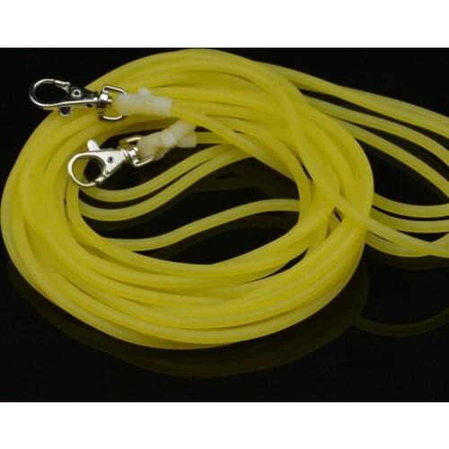 Diameter 4mm 5mm 6mm Solid Elastic Rubber Fishing Line Rope-missed Pole Retaining Pole Thick Fishing Rope with Hook 5m-27m