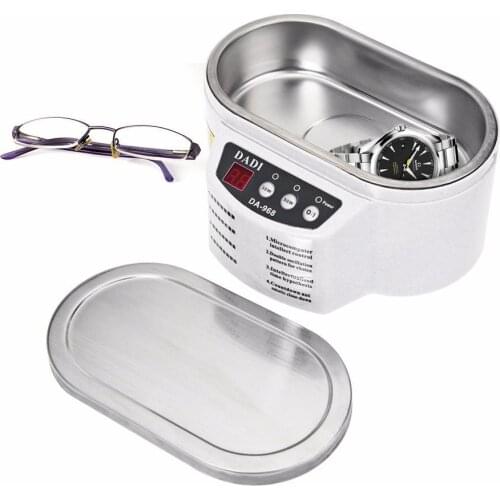 Ultrasonic Cleaner ultrasonic 600ml bath Jewelry Glasses Circuit Board Cleaning Machine Ultrasound Sterilizing Machine