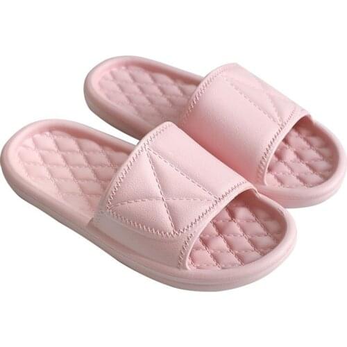 Universal Quick-drying Women Summer Thick Bottom Indoor Home Couples Home Bathroom Non-slip Soft Sandalias Beach Slipper