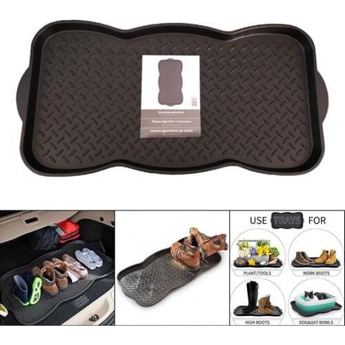 Waterproof Multi-Purpose Shoe Tray for Pet Drip Tray Indoor Boot Dog Rug