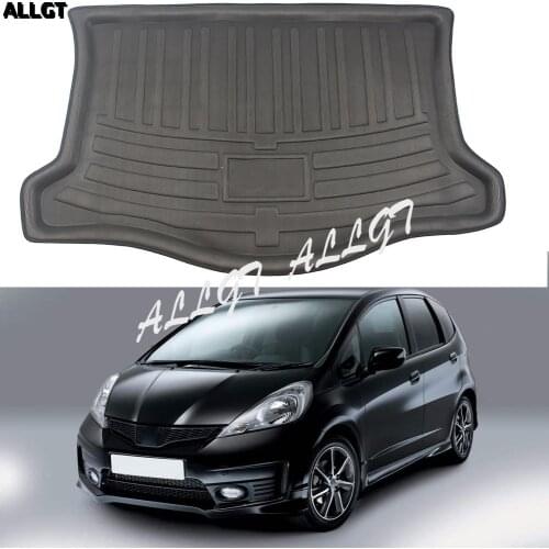 Rear Trunk Cover Cargo Mats Floor Protector Boot Liner Tray For Honda Fit Jazz 2014 2015 2016 2017
