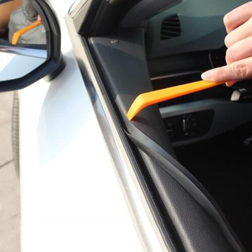 1M DIY Car Rubber Strip Window Glass Edge Sealing Strips Auto Glue Windshield Protector Noise Strip Stickers Auto Accessories