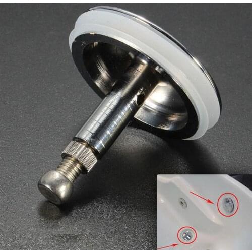 1pc 45mm Bathtub Plug Bath Pop Up Waste Plug Only Flat Seal Brass Bathroom Replacement Tub Drain Drainer Strainer