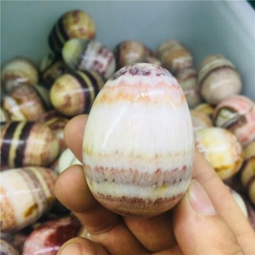 Natural crystal quartz gem massage female eggs crystal eggs home decoration 1pc