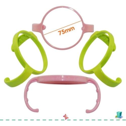 1Pcs Practical Universal Bottle Handle for COMO TOMO Wide Caliber Feeding Baby Bottle Accessories PP Feeding Bottle Handle Grip