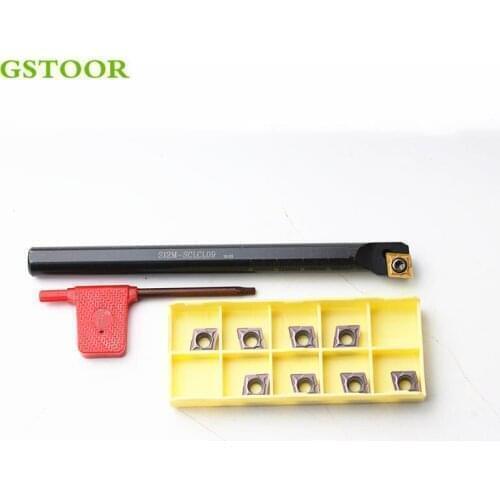 1PC S16Q SCLCR06 SCLCL06 SCLCR09 SCLCL09 SCKCR/L09 SCZCR/L06 SCZCR/L09 Internal Turning Tool Holder CCMT Carbide Inserts Sets