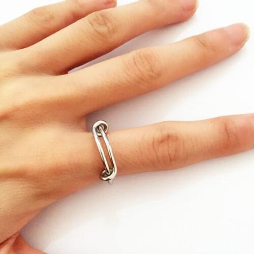 10pcs) High Quality Simple 316L Stainless Steel Wire Expandable Rings for Women and Men