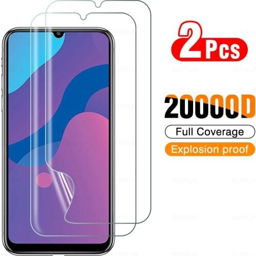 2Pcs Protective Hydrogel Film On The For Honor 8c 8s Screen Protector For Honor 9Lite 9x Lite 9a Not Glass Protection Cover Film