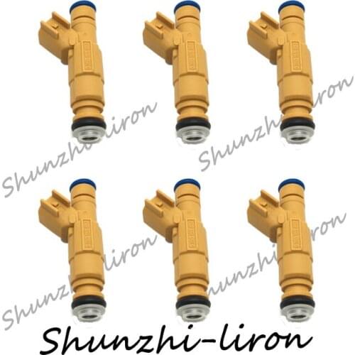 6pcs 0280155857 XW7E-A5B fuel injector for Ford&Lincoln Crown Victoria / E-350 F-250 F-350 / Town Car 4.6L