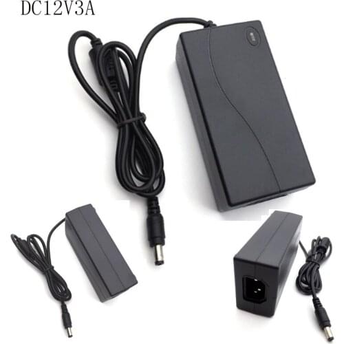 DC12V 3A 5A 6A 8A 10A Power Adapter LED Switching Power Supply 5.5*2.5mm Output Interface AC110V-240V to DC12V converter