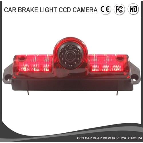 CCD Car backup Reverse LED Brake Light Camera for Chevrolet Express GMC Savana Cargo VAN Vehicle Parking Camera 8pcs IR Lights