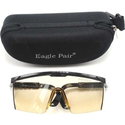 Eagle Pair 10600nm OD5+ EP-4-5 Wide-spectrum Continuous Absorption Laser Protective Glasses