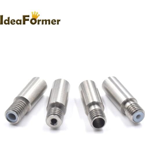 3D printer parts Chimera extruder Heat break V6 dual hotend J-head throat length 23mm 1.75mm filament Reprap IdeaFormer