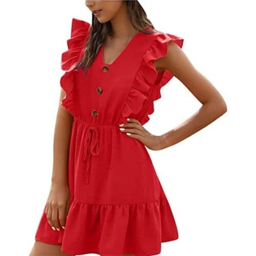 HELELYN Green Summer Dresses