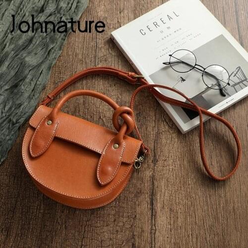 Женские сумки-седло Johnature China At AliExpress