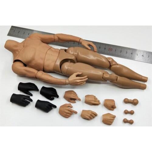 SWTOYS 1/6th FS030 Mercenary Muller Doll Male Body Figures With Hand Foot Connector For 12 inch Doll Soldier Collection
