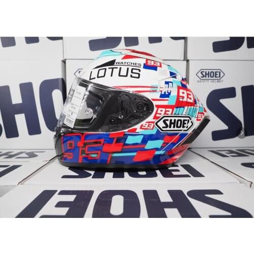 Full Face Motorcycle helmet X14 93 Marquez LOTUS Helmet black ant Riding Motocross Racing Motobike Helmet