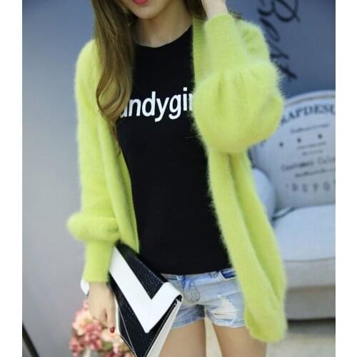 Genuine Mink Cashmere Thick Warm Coat Real Natural True Mink Cashmere Sweaters Luxury Factory Wholesale OEM discount TBFP892