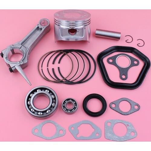 Connecting Rod 88mm Piston Ring Crank Bearing Oil Seal Gasket Set For Honda GX390 13HP GX 390 Generator Lawn Mower Engine Part