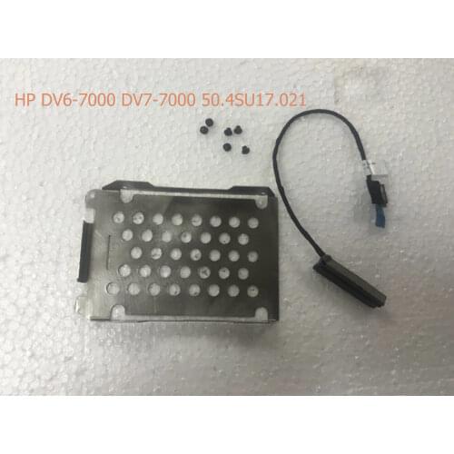 Brand New HDD Cable for HP Pavilion DV7-7000 Series DV6-7000 SATA 2nd Hard Disk Drive Cable Connector Caddy 50.4SU17.021