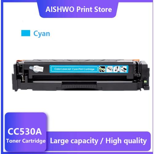 ASW 304A Compatible Toner Cartridge CC530A CC531A CC532A CC533A for HP Color LaserJet CM2320nf CP2025 CM2320fxi CM2320n CM2320nf