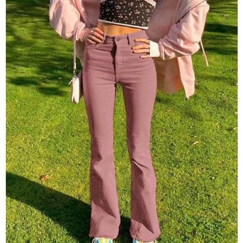 SUNSIOM Women's Flared Trousers