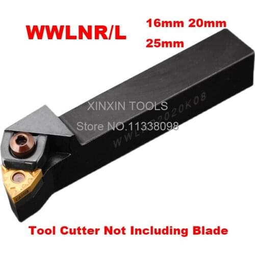 WWLNR2020K08 16mm 20mm Lathe Tools CNC Cutter Tools Machining Boring Bar Carbide Inserts WWLNR External Turning Tool Holder