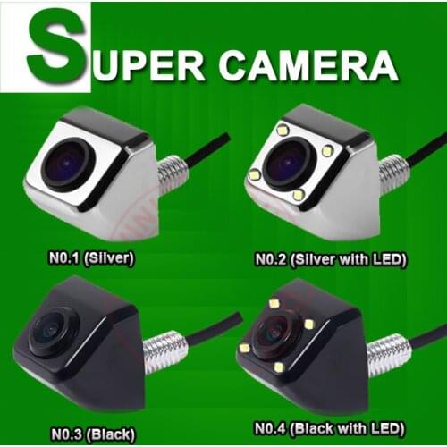 For Sony CCD fiat BMW Audi Peugeot Ford Opel universal car camera Side Front Back mini Car Rear View Reverse Parking Camera HD