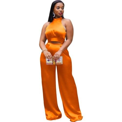 Womens Commuter Casual Suit O Neck Crop Top And Long Pants Two Piece Set Woman Soild Tracksuit Casual Outfit
