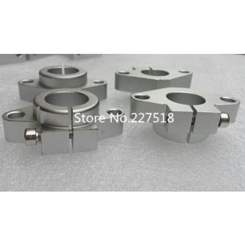 1pcs SHF40 40mm linear bearing shaft support match use 40 mm Linear guide Rail rod round Shaft Support diy XYZ Table CNC Router