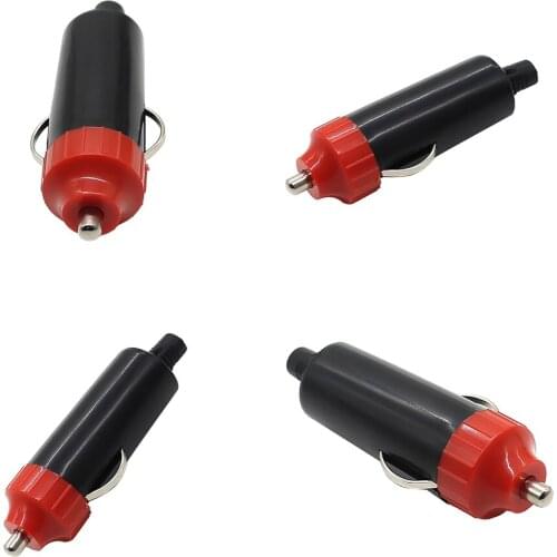 4 Pieces Universal 12V 10A Car Lighter Power Plug Outlet Adapter