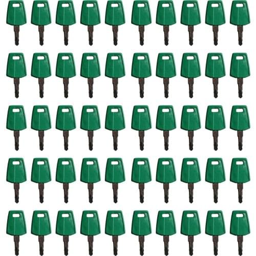 50pc 11444208 C001 Ignition Key For Volvo Heavy Equipment Wheel Loader For Volvo F series wheeled loaders