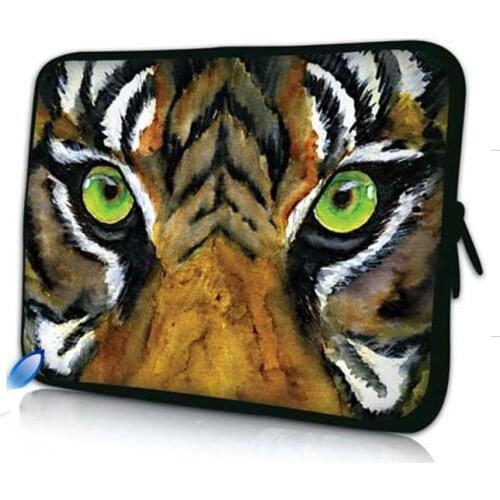Tiger Face Notebook Cover Case 14 13 12 15 10 17 14.1 17.3 Laptop Bags 11.6 Chromebook Sleeve Pouch For Asus ZenPad Acer